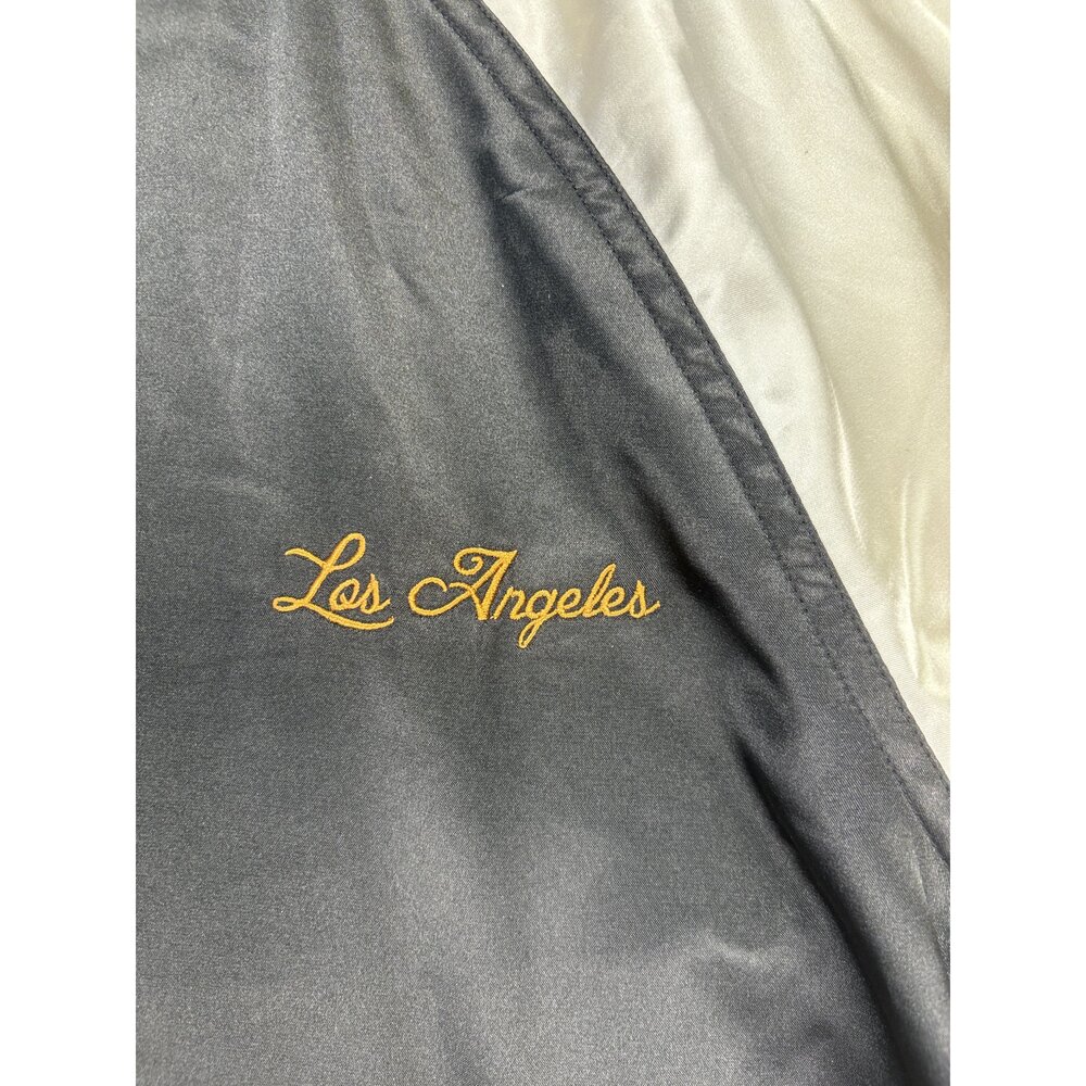 Pacsun Los Angeles Satin Varsity Bomber Jacket Size L - Picture 7 of 11